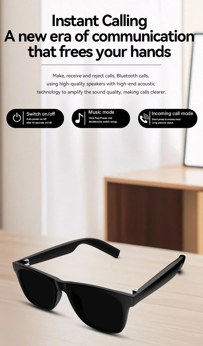 Lenovo Smart Camera Glasses - Bluetooth 5.4 Photo Recording