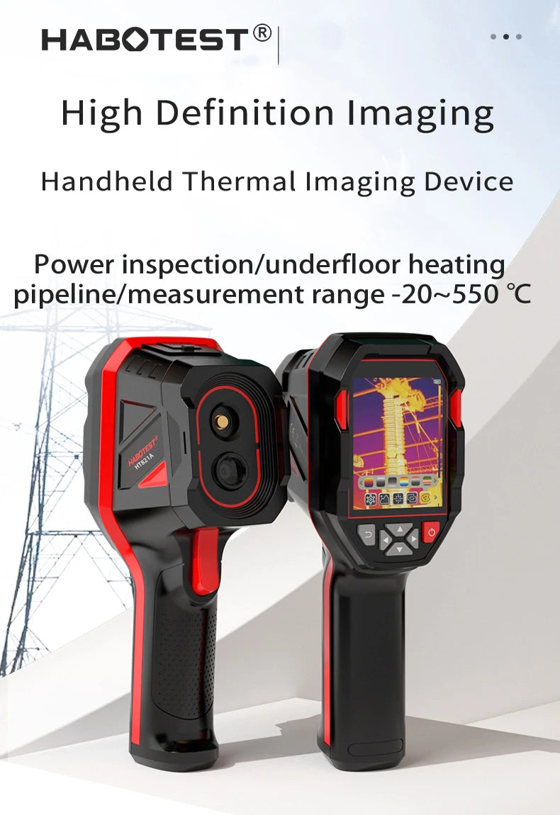 HABOTEST HT821A Rechargeable Thermal Camera - Waterproof & Dustproof