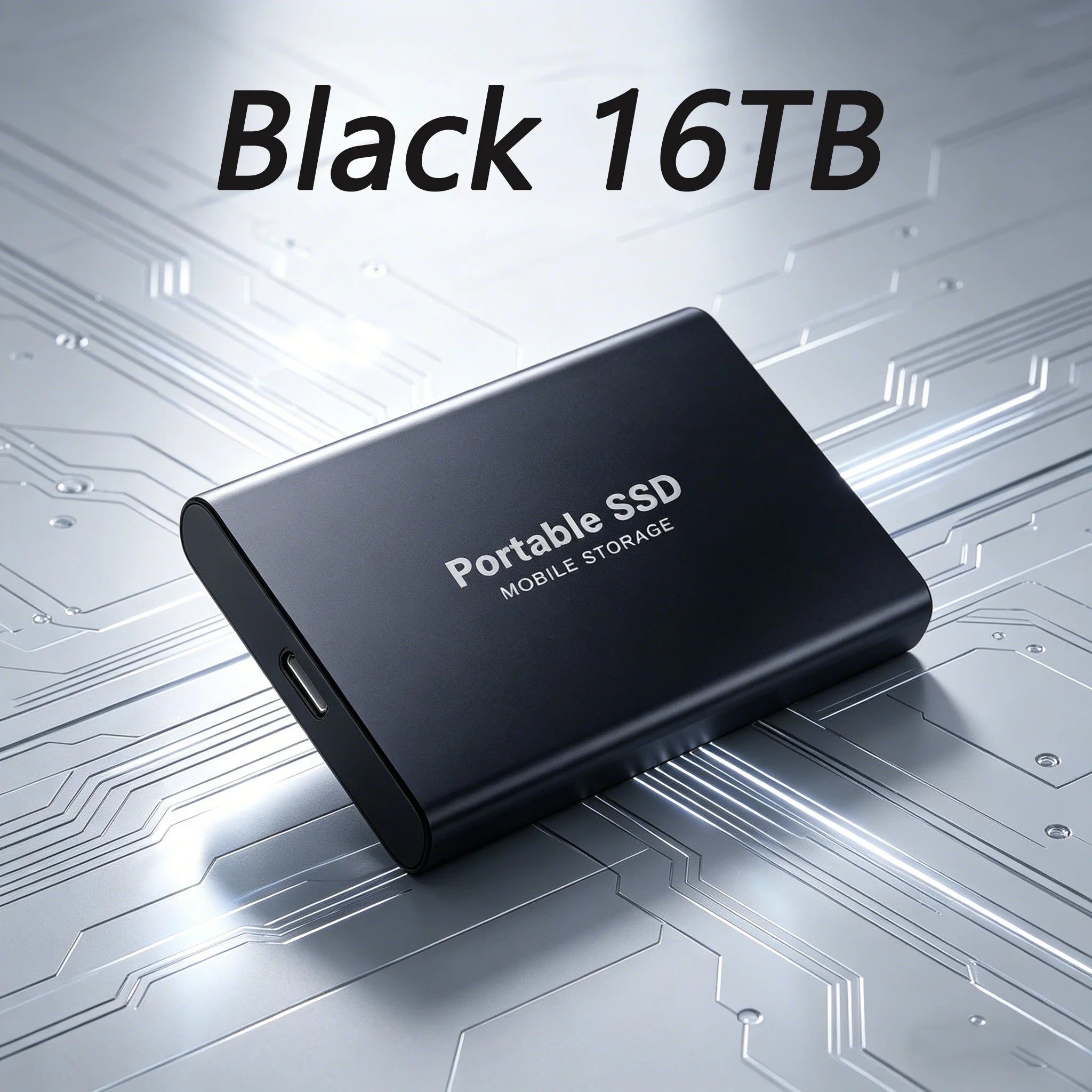 4TB Portable SSD Waterproof Shockproof High-Speed External Drive Pro