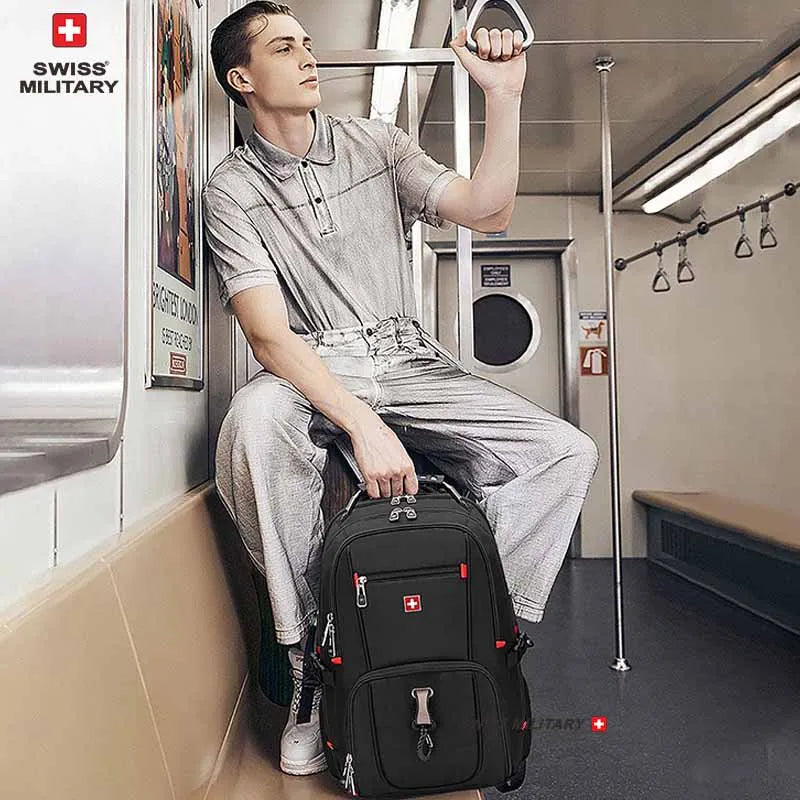 SWISS MILITARY Heavy-Duty Travel Backpack | Durable & Spacious