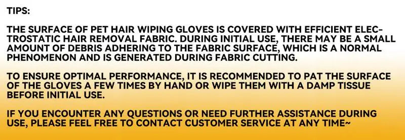 Pet Hair Removal Glove | Two-Way Electrostatic Brush for Cats, Dogs, Furniture & Clothes