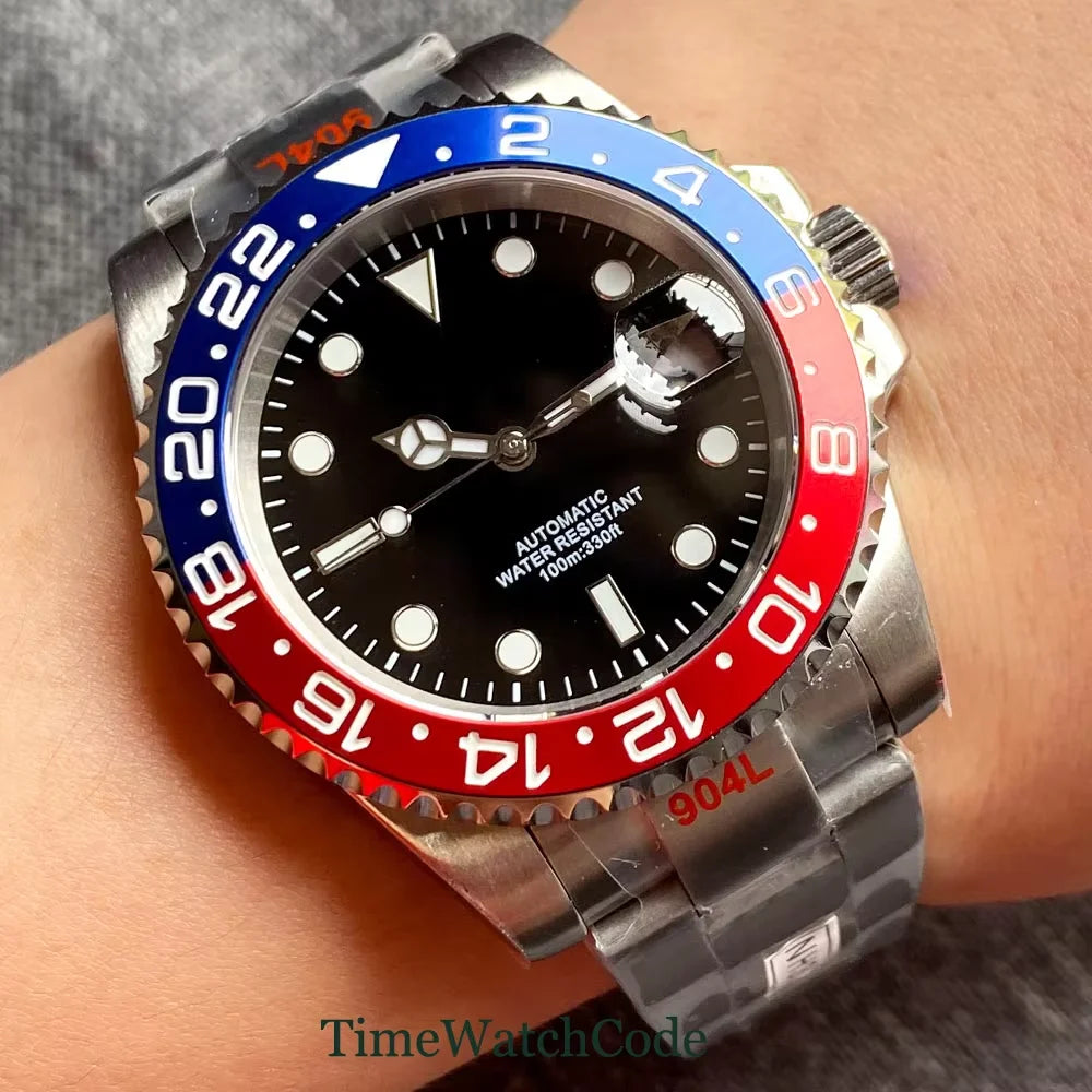 Luxury Men's NH35 Automatic Sapphire Dive Watch - 10ATM