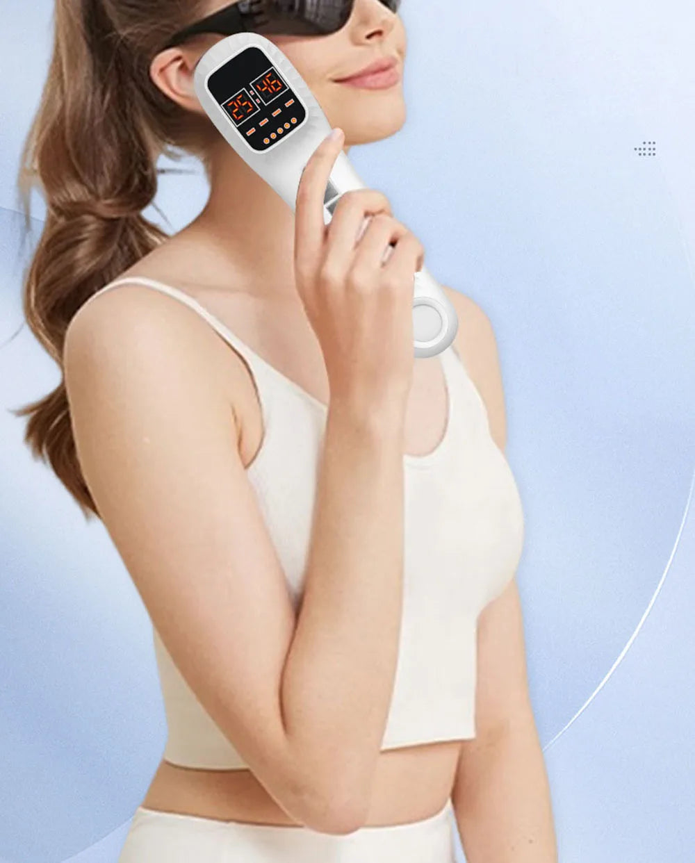 650nm+808nm Red Light Infrared Therapy Device for Skin Rejuvenation & Pain Relief