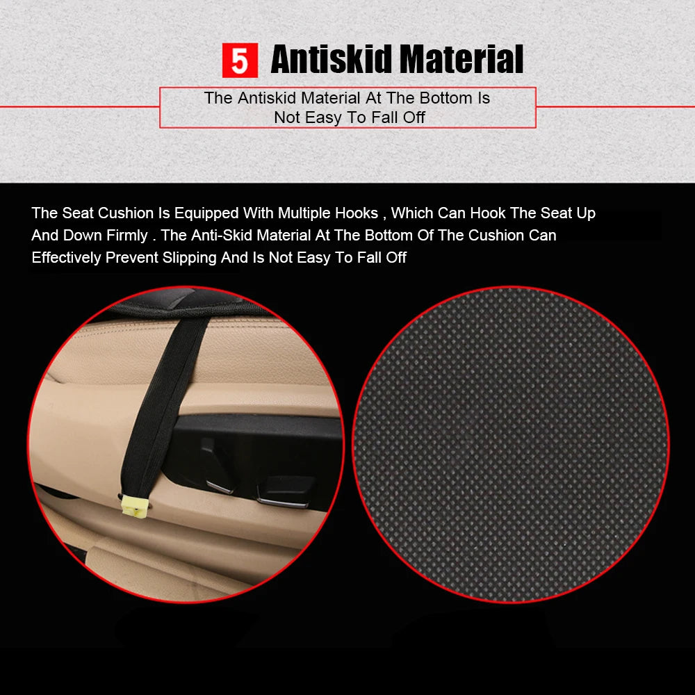 12V Universal Heated Car Seat Cushion Cover – Instant Winter Warmth