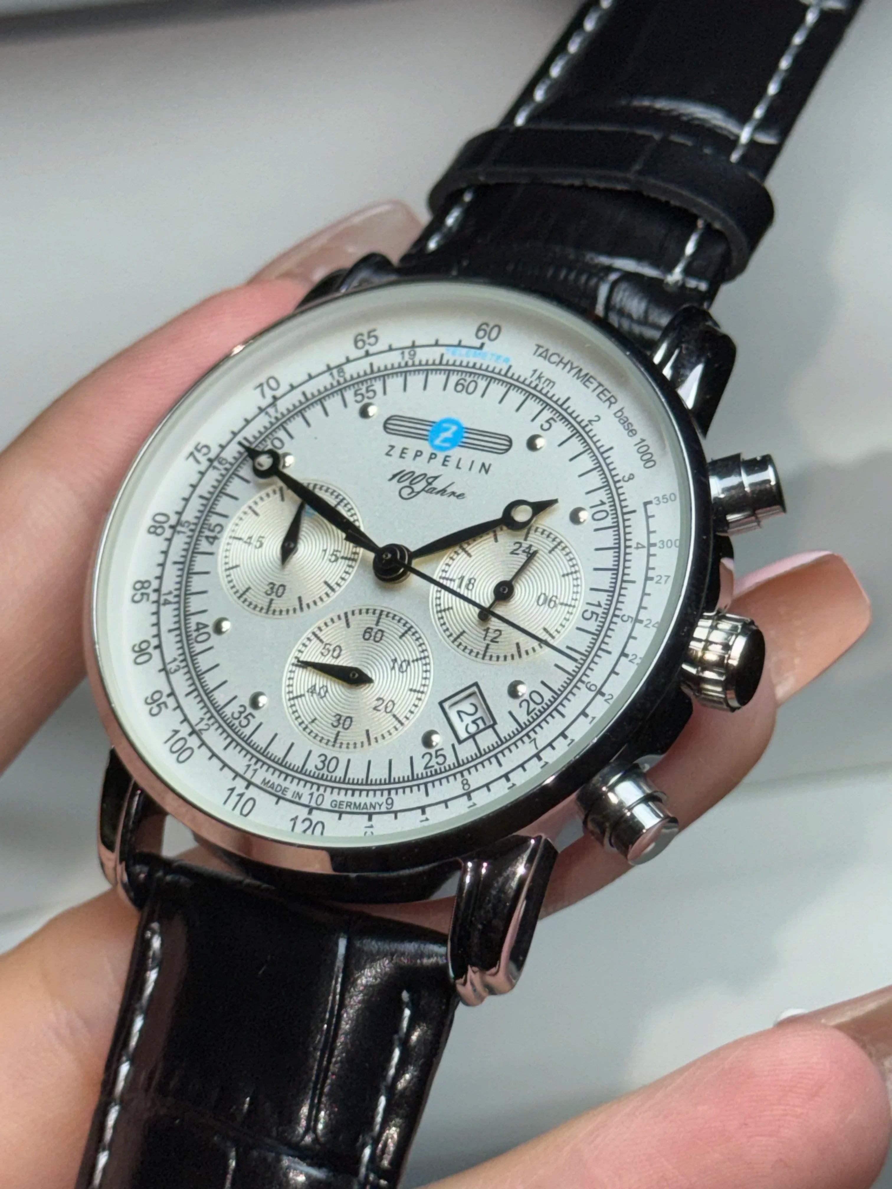 Zeppelin Airship Automatic Men's Watch - Retro Business & Leisure Timepiece