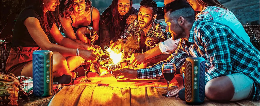 Ortizan 40W Enhanced Bass IP7 Waterproof Outdoor Bluetooth Speaker