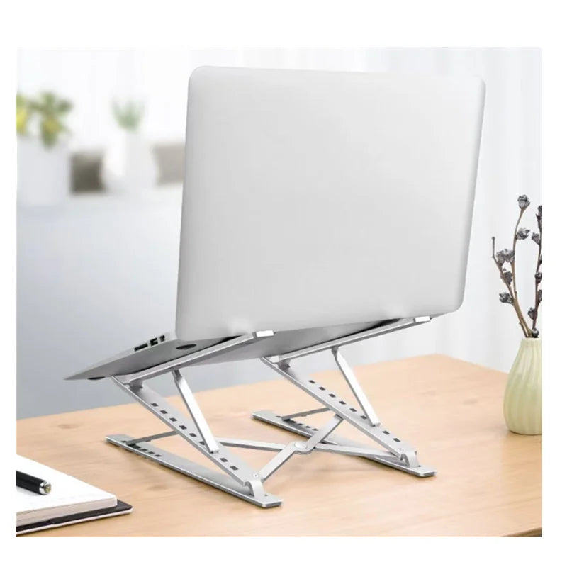Ergonomic Laptop Stand - Adjustable & Portable Desk Riser for Office