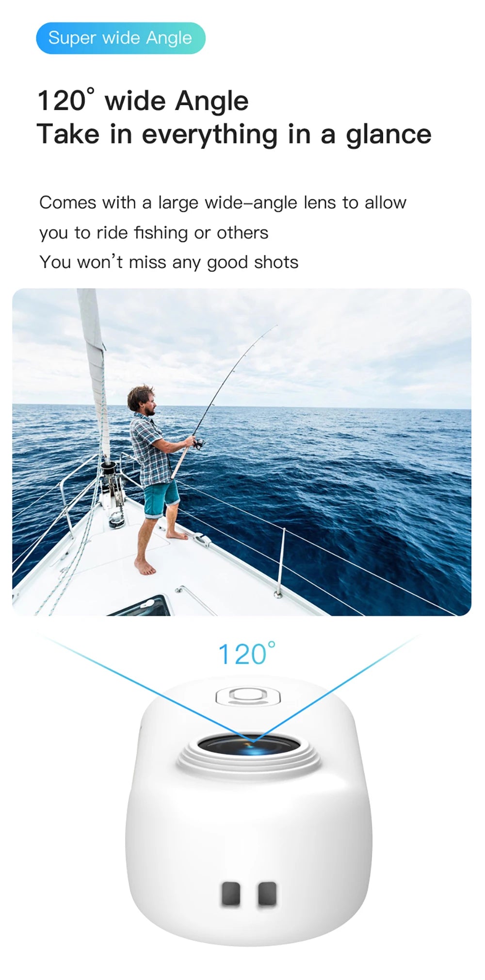 Vabena 4K FHD Action Camera | Ultra HD Adventure Cam for Sports & Motorcycle