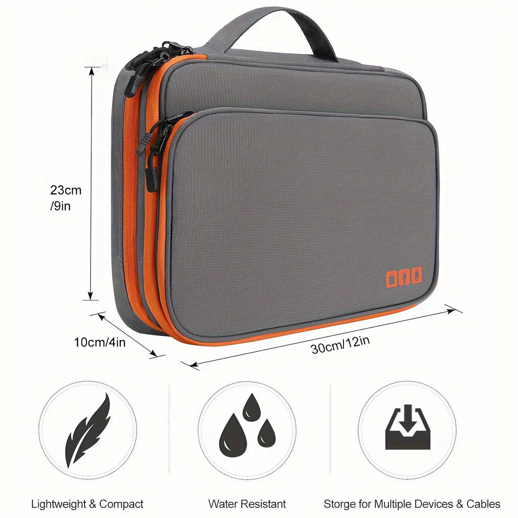 Multi-Layer Cable Storage Bag | Electronic Accessories Organizer for Travel