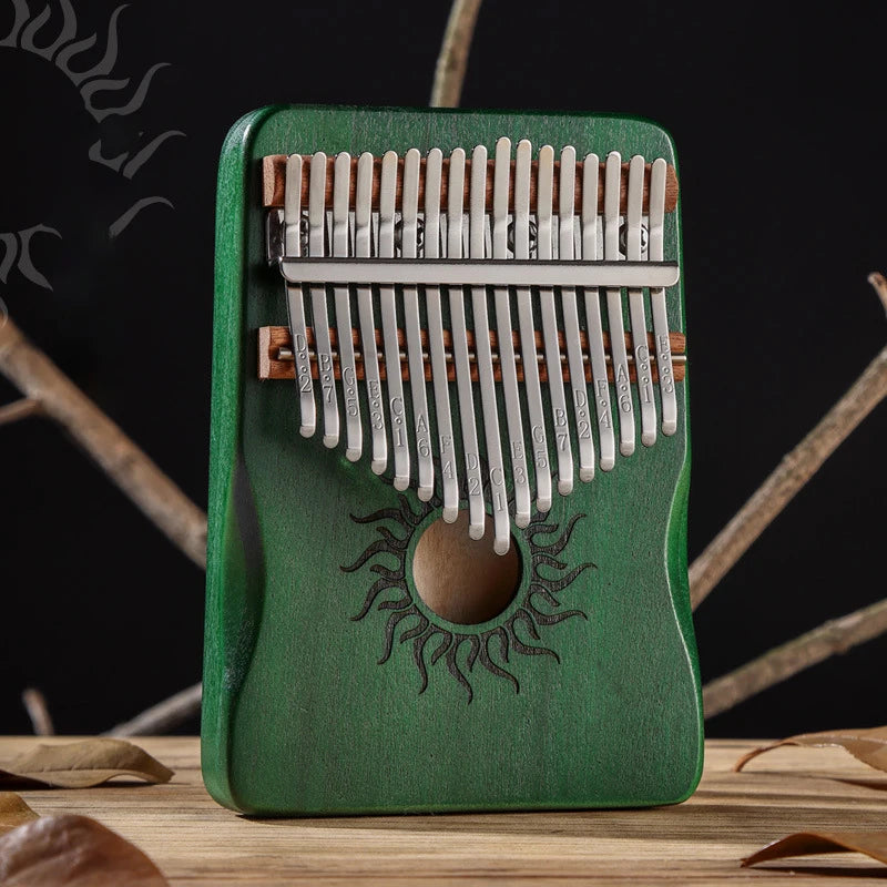 Hluru 17/21 Keys Kalimba Finger Piano - Musical Instrument for Beginners