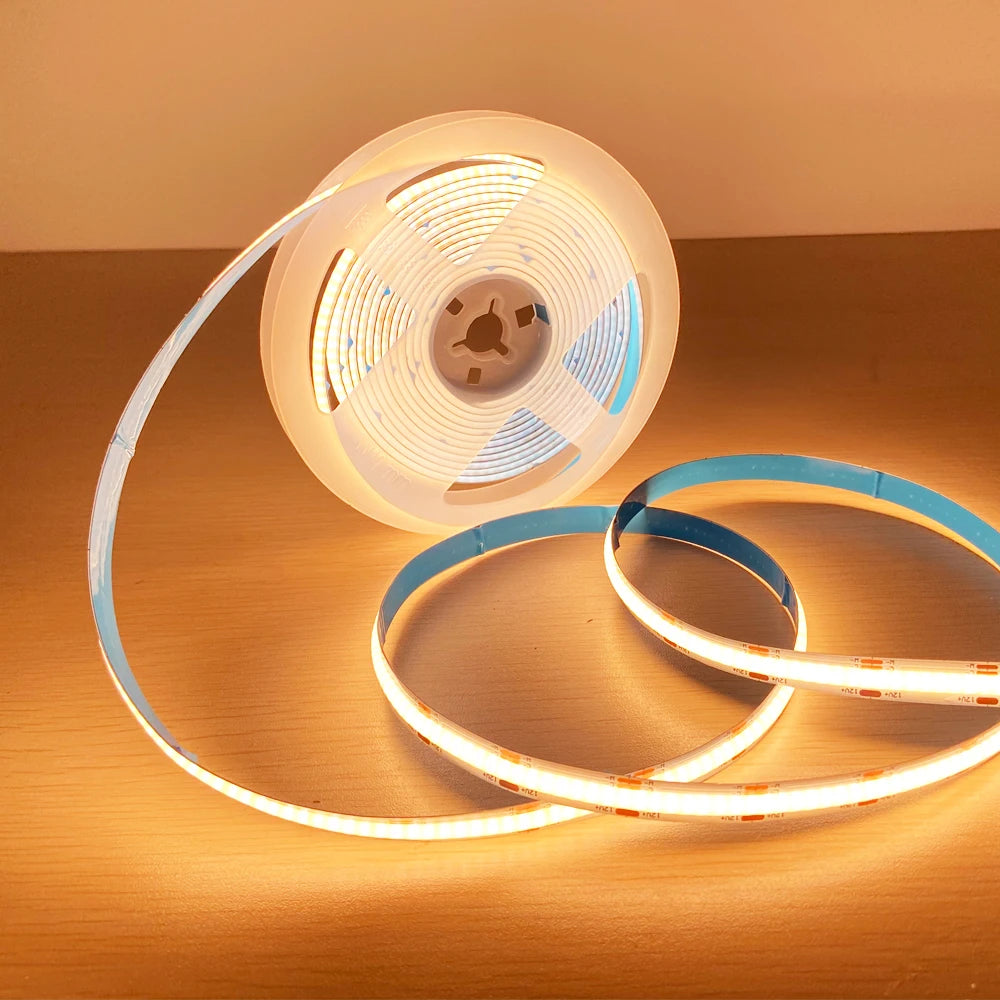 CENFAYA Tuya Zigbee COB CCT Smart LED Strip 2m | Dimmable Accent Lighting