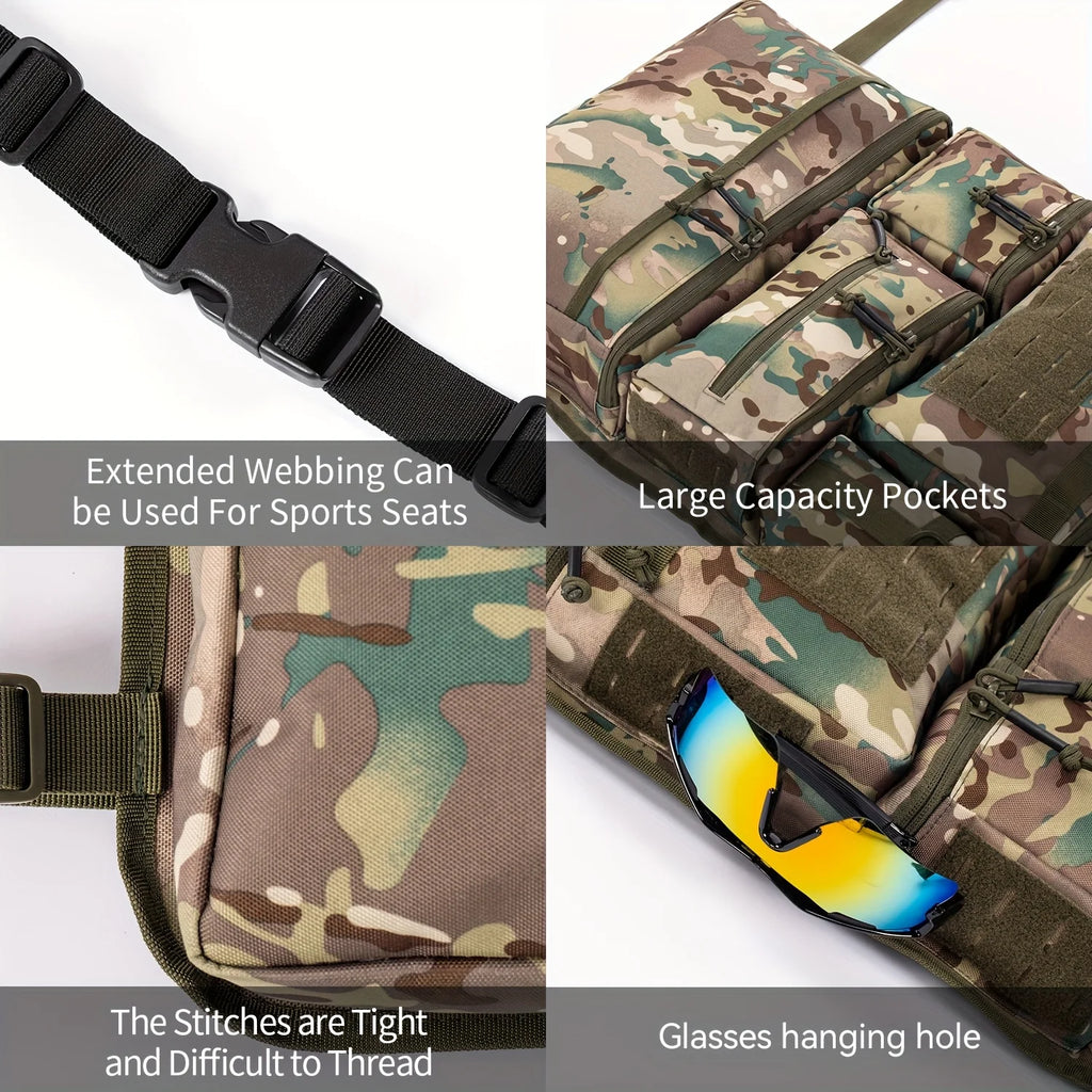 Vabena Tactical Car Seat Organizer – Multifunctional Storage Bag