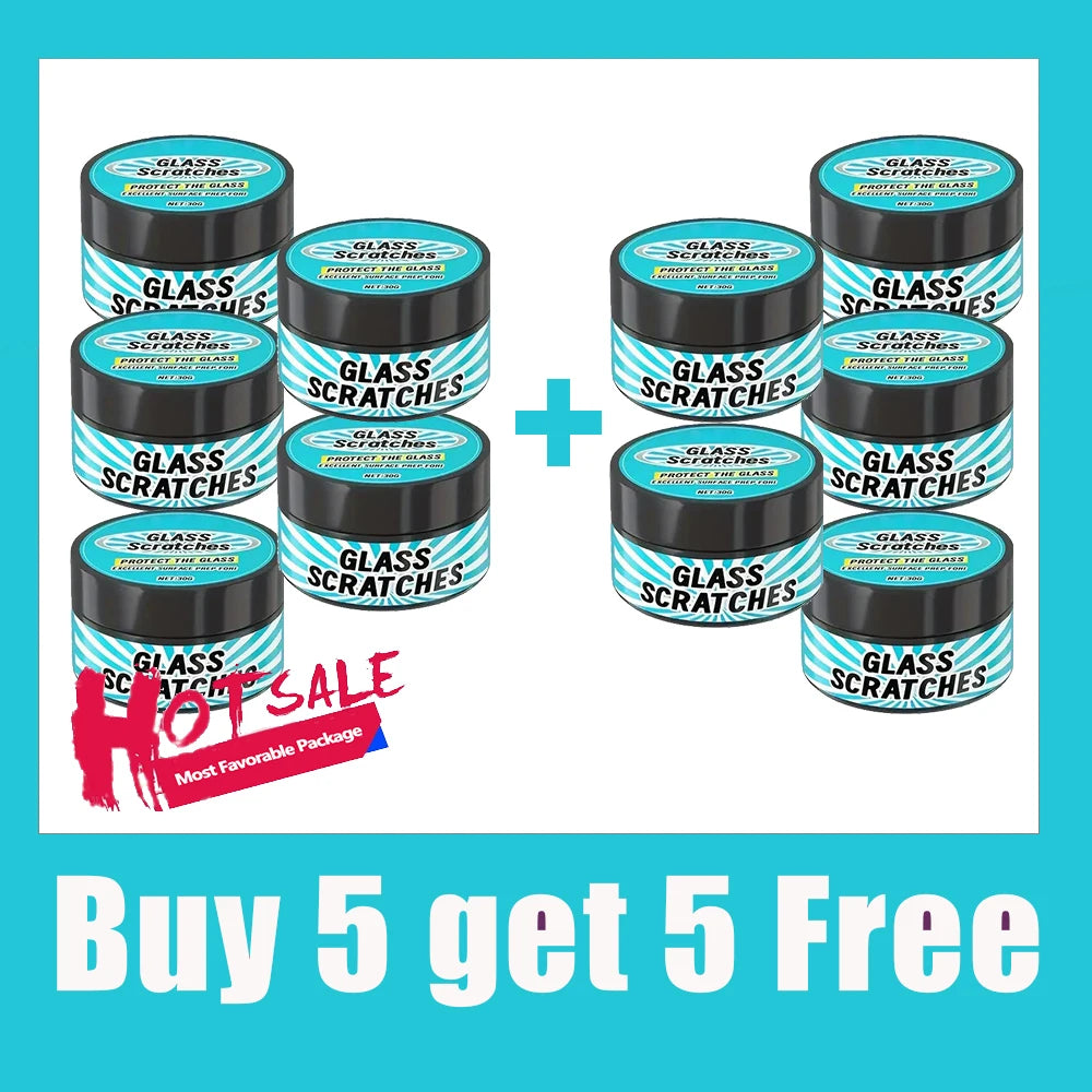 Universal Glass Scratch Repair Paste - Car, Home & Lenses Fix