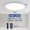 MARPOU Dimmable LED Ceiling Lamp - Modern Bedroom Lighting