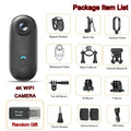 4K Mini WiFi Magnetic POV Action Camera - Waterproof Sport Vlogging Recorder