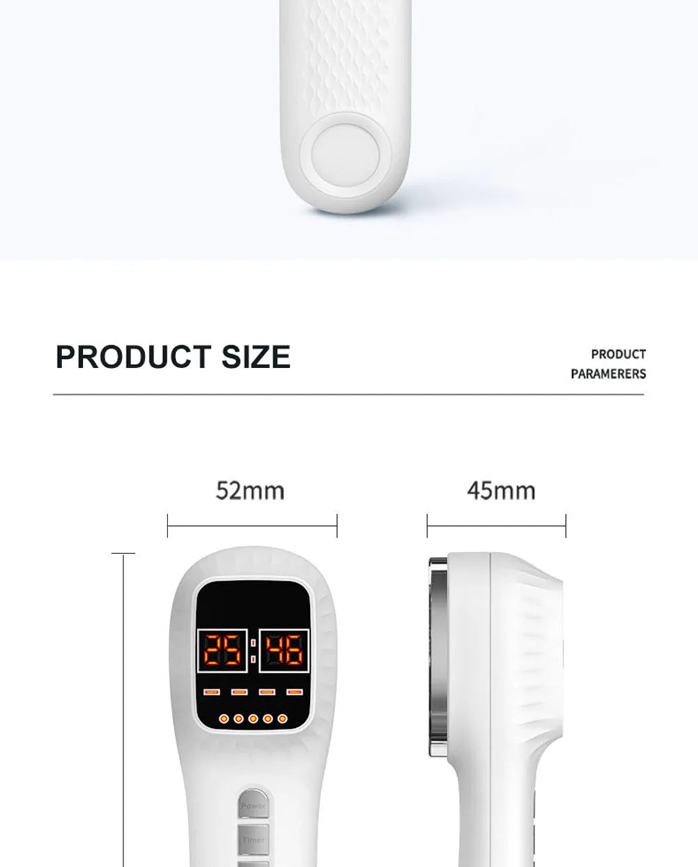 650nm+808nm Red Light Infrared Therapy Device for Skin Rejuvenation & Pain Relief