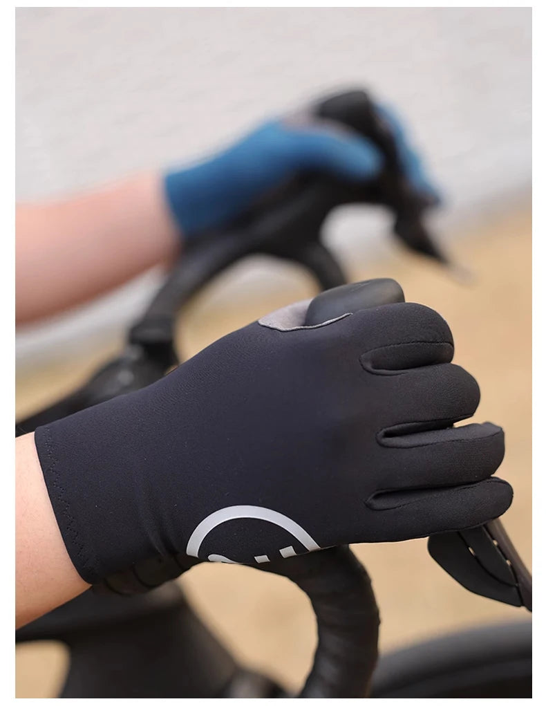 INBIKE Full Finger Touch Screen Cycling Gloves - MTB Road Bike Spring Summer
