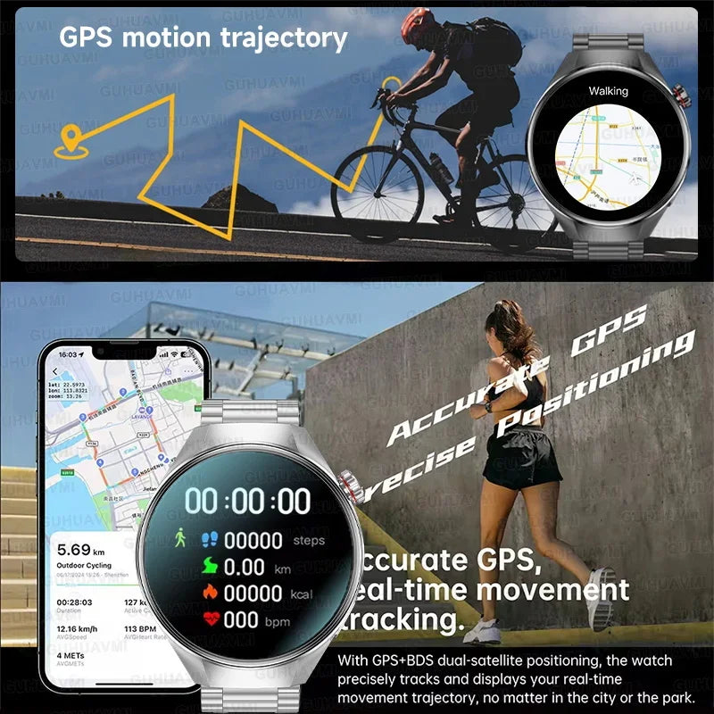 G5 PLUS Smartwatch | 1.75" HD AMOLED, GPS & Fitness Tracker