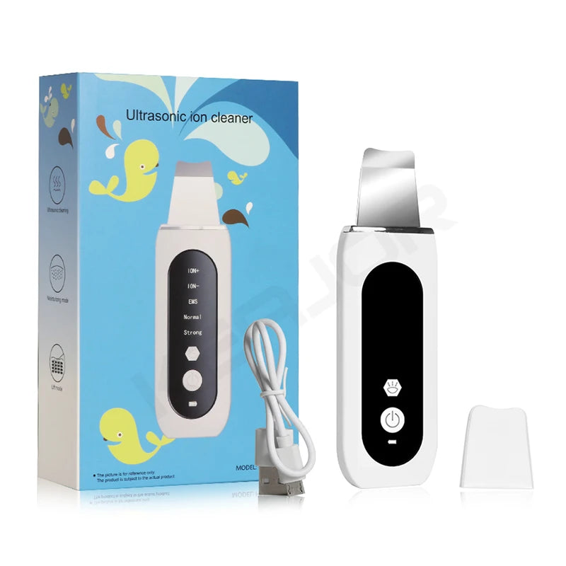Peicon Professional Ultrasonic Skin Scrubber - Deep Cleansing & Exfoliation