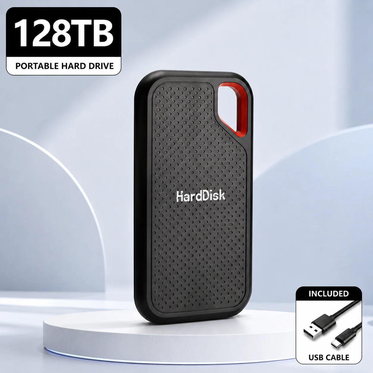 Vabena 1TB Portable SSD / 2TB External Hard Drive USB-C for Laptop/Mac