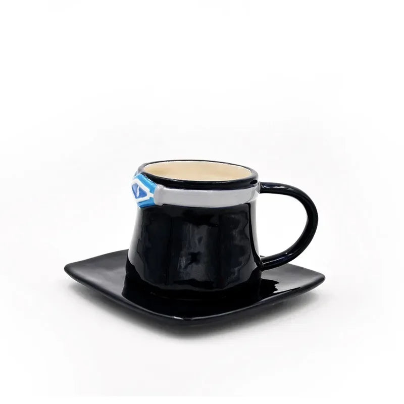 Anime Hat Ceramic Mug & Plate Gift Set - Fandom Present