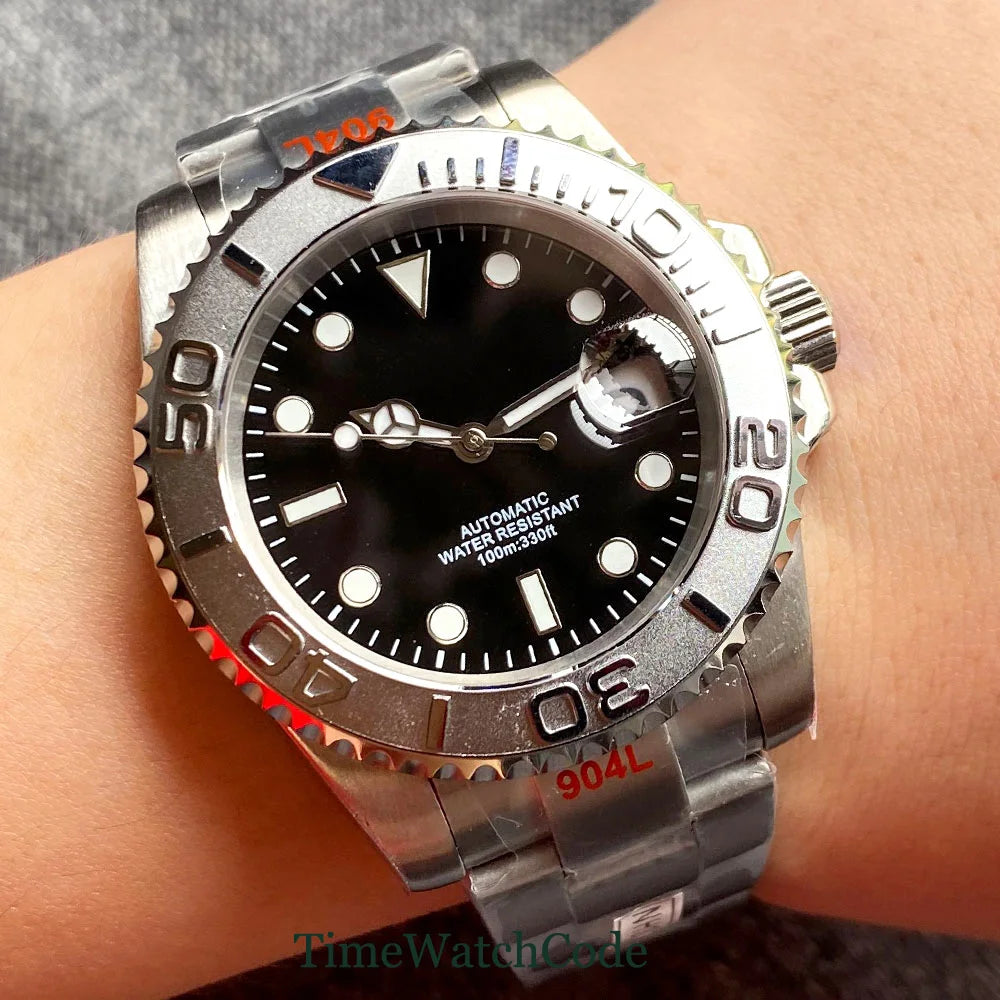 Luxury Men's NH35 Automatic Sapphire Dive Watch - 10ATM
