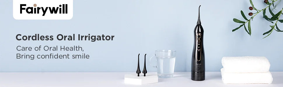 Fairywill Water Flosser - Rechargeable Portable Oral Irrigator