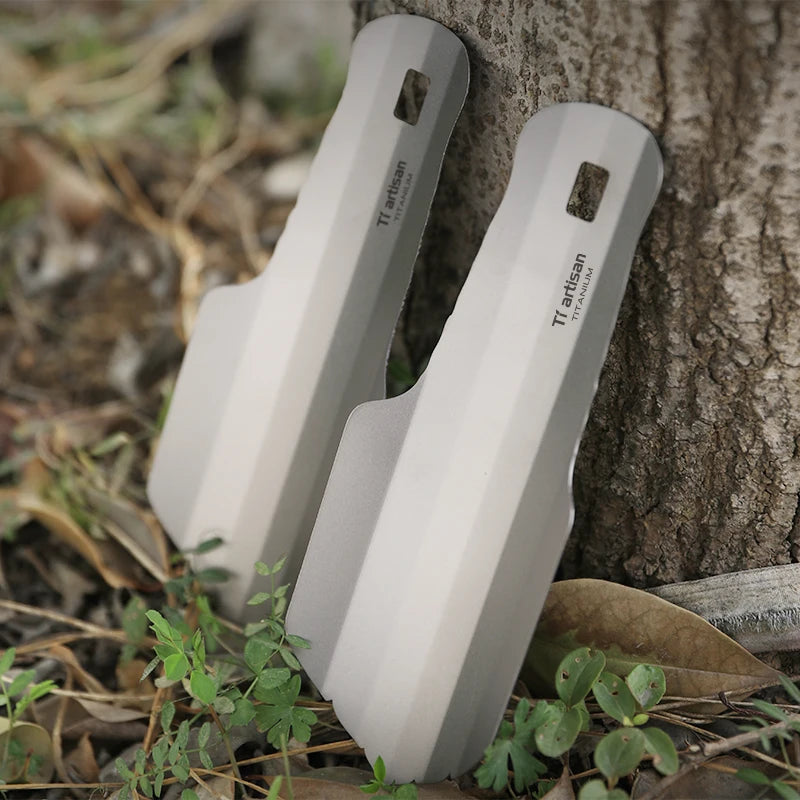 Tiartisan Titanium Mini Trowel - Ultralight Camping Hiking Garden Shovel
