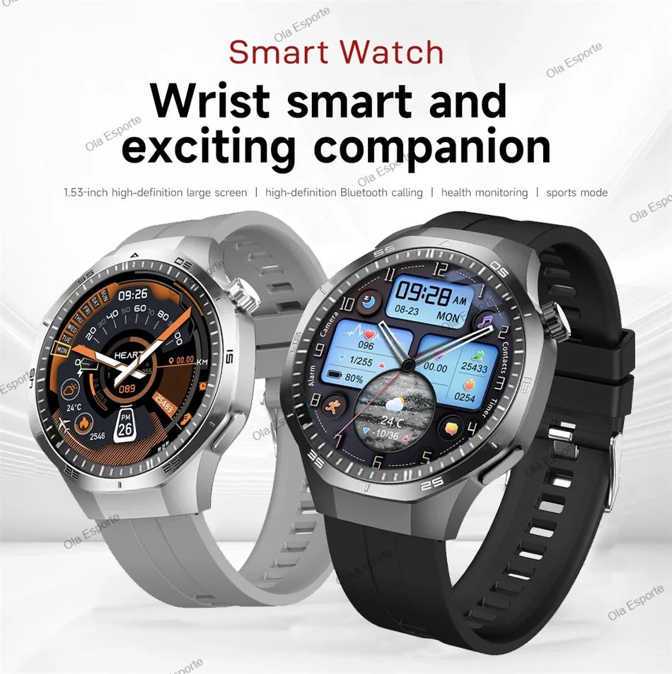 Vabena Watch 5 Pro GPS NFC Smartwatch | AMOLED Display