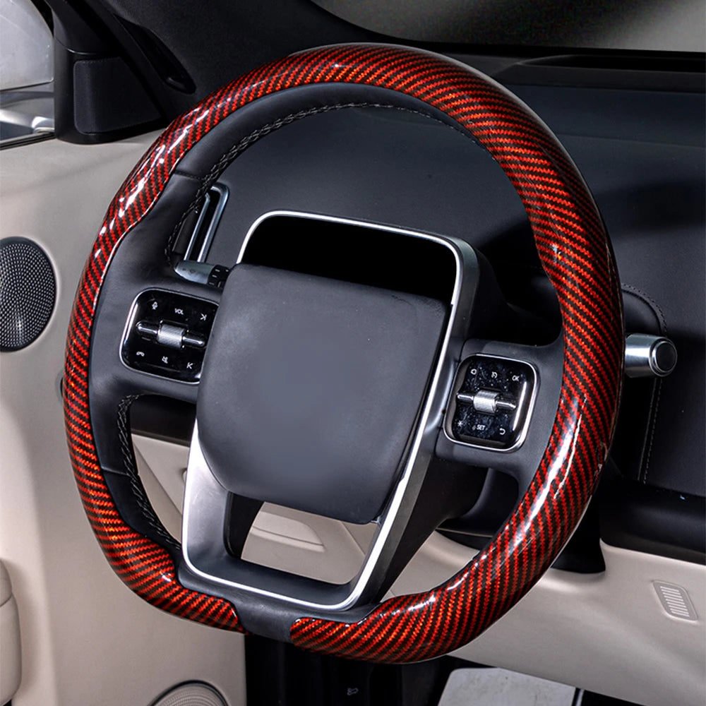 Universal Non-Slip Breathable Steering Wheel Cover 36-38cm
