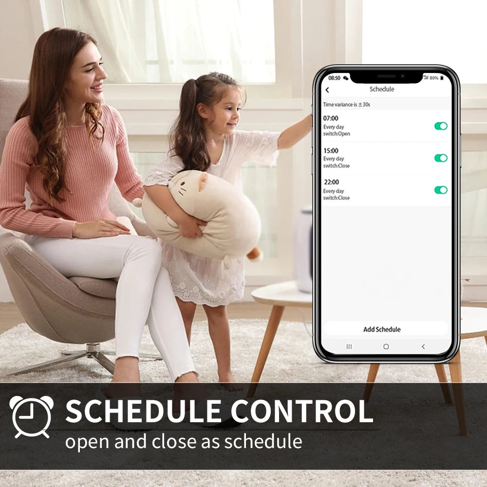 Tuya Smart Shutter & Curtain Motor - Automated Blinds Control
