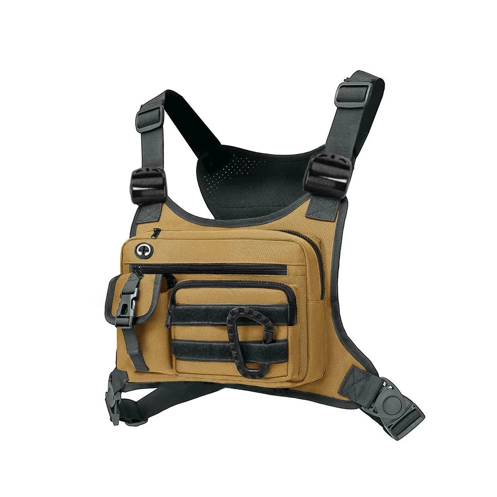 Men's Tactical EDC Anti-Theft Waterproof Chest Sling Bag | Vabena