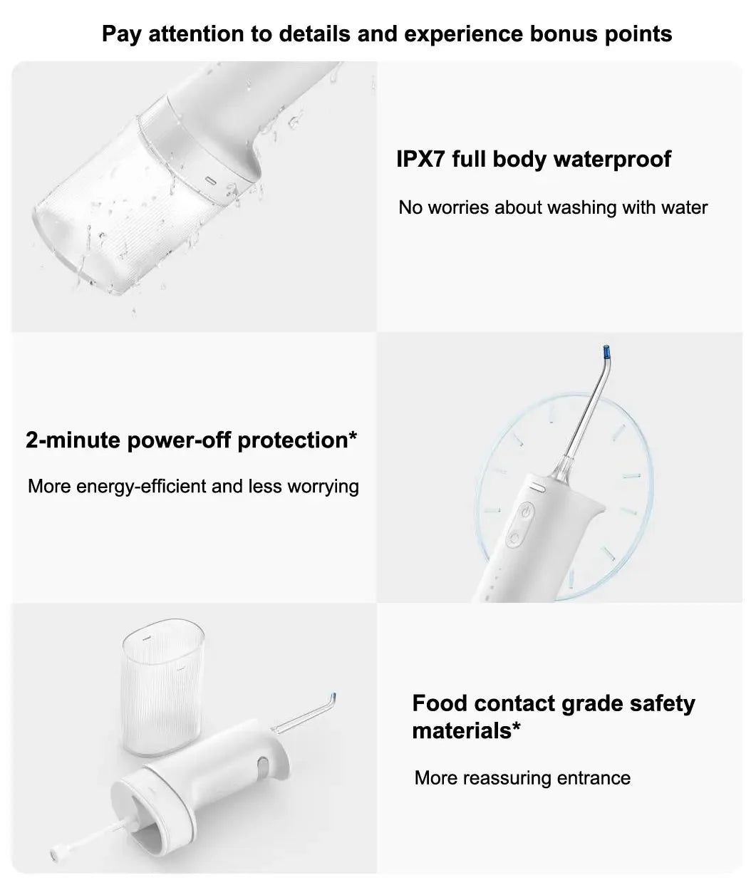 MIJIA MEO705 Portable Oral Irrigator for Dental Whitening