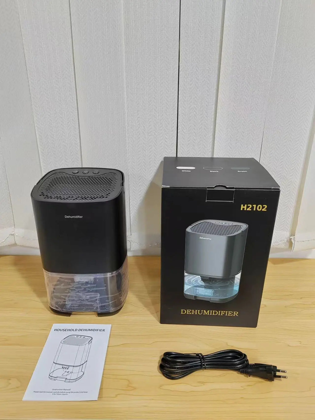 Homefish Portable Mute Dehumidifier | Moisture Absorber & Air Dryer for Home, Office