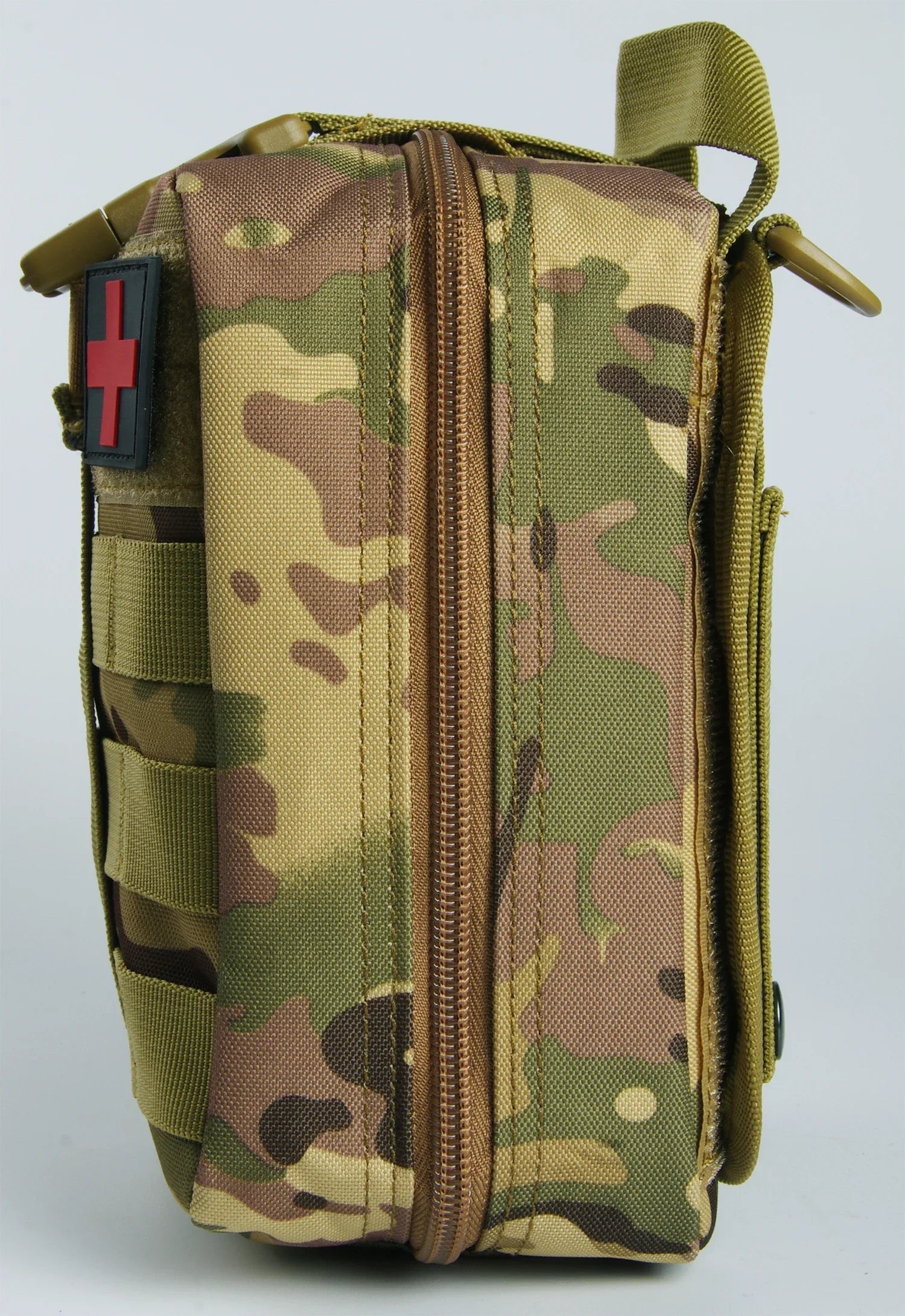 Tactical IFAK First Aid Survival Kit - 18 EMT Emergency Items MOLLE Pouch