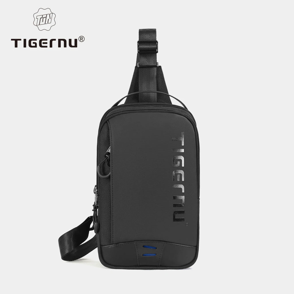 Tigernu Men's Chest Bag - Cool Shoulder & Crossbody for 9.7" iPad
