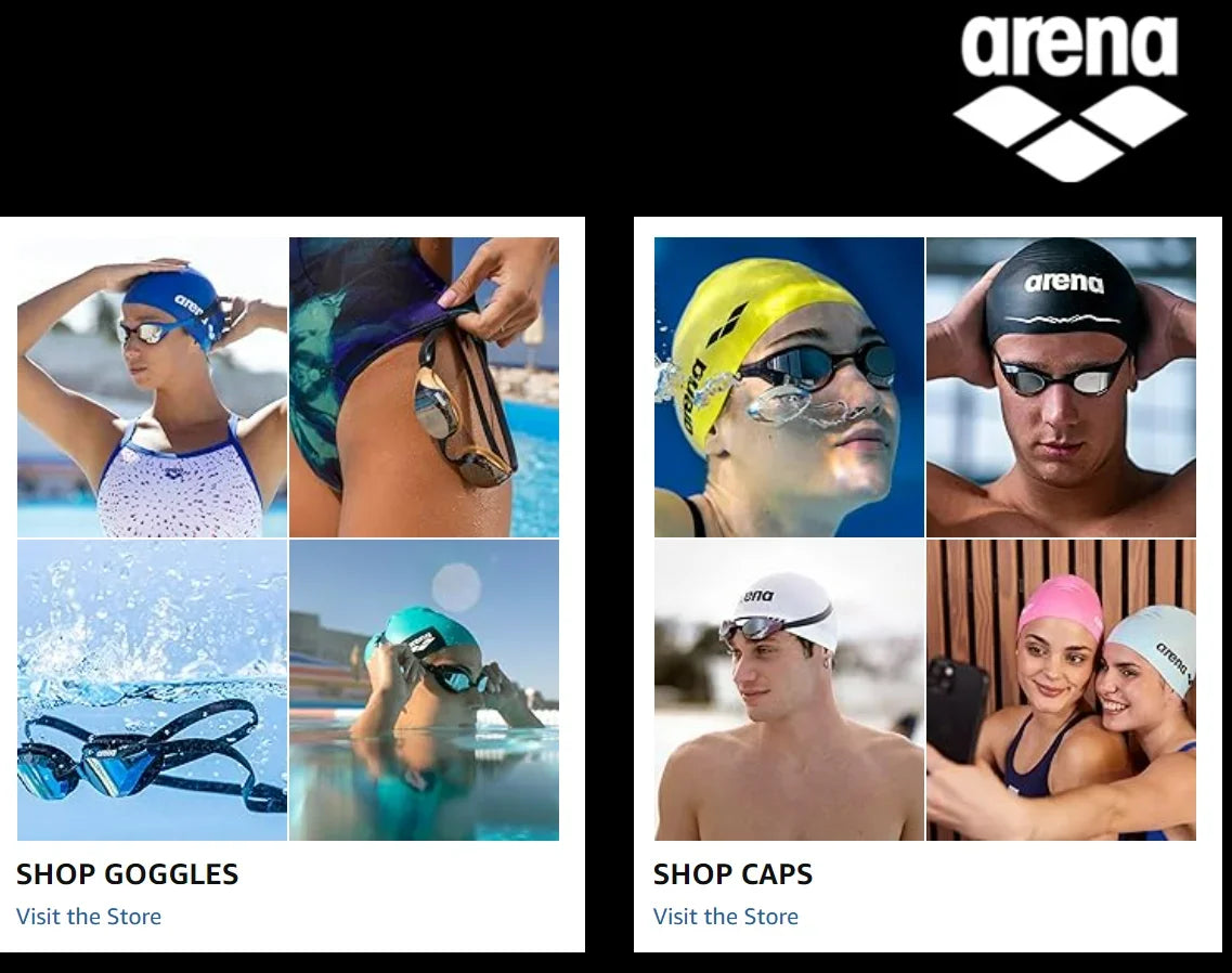 Aremd 25 Year Pro Racing Swimming Goggles - Waterproof Anti-Fog UV400