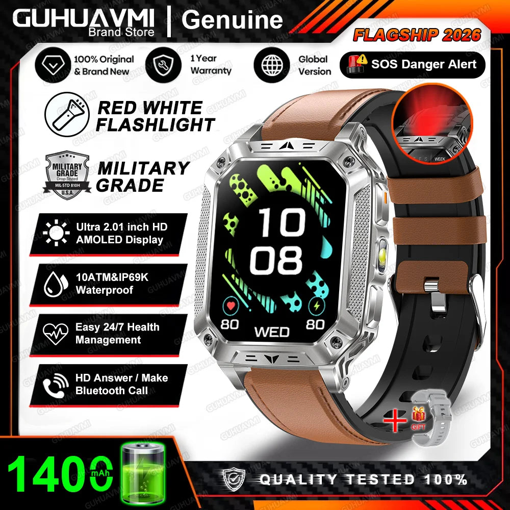 Apex Outdoor Smartwatch | GPS, Flashlight, AMOLED, 10ATM - Your Ultimate Adventure Companion