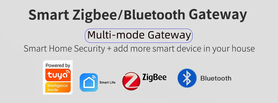 Tuya Multi-mode Gateway - Bluetooth & ZigBee Hub for Smart Home Automation