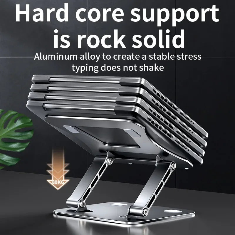 YYLMONE Adjustable Aluminum Stand for Phone, Tablet & Laptop