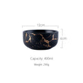 Nordic Marble Ceramic Bowl Set - Elegant Kitchen & Dining