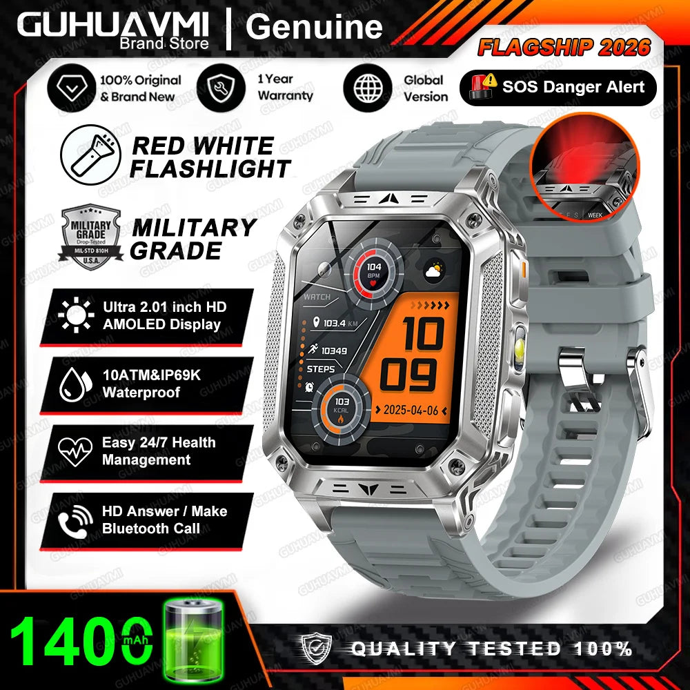 Apex Outdoor Smartwatch | GPS, Flashlight, AMOLED, 10ATM - Your Ultimate Adventure Companion
