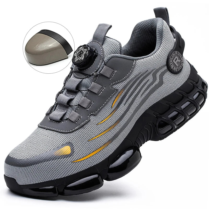 Manlegu Tough Safety Shoes - Ultimate Slip Resistance & Protection