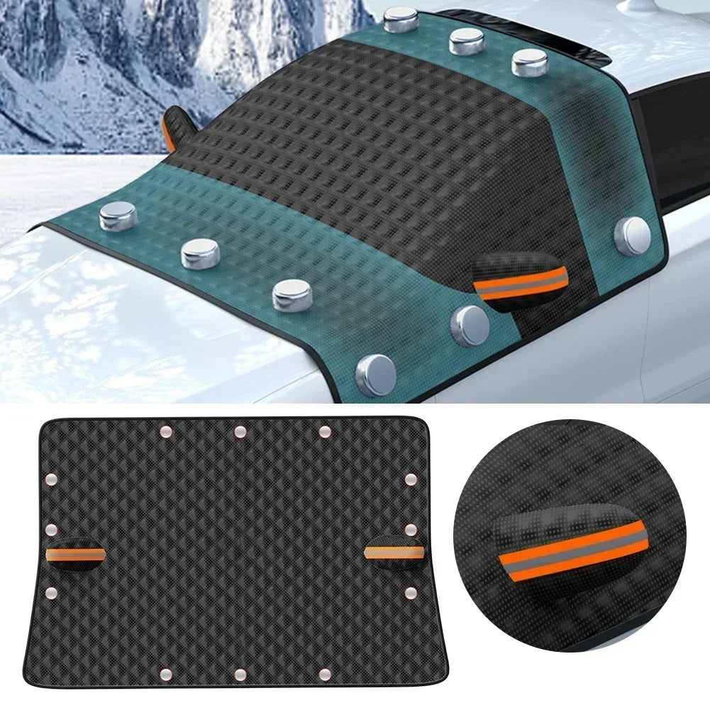 All-Weather Magnetic Windshield Protector | Frostproof & Sunshade