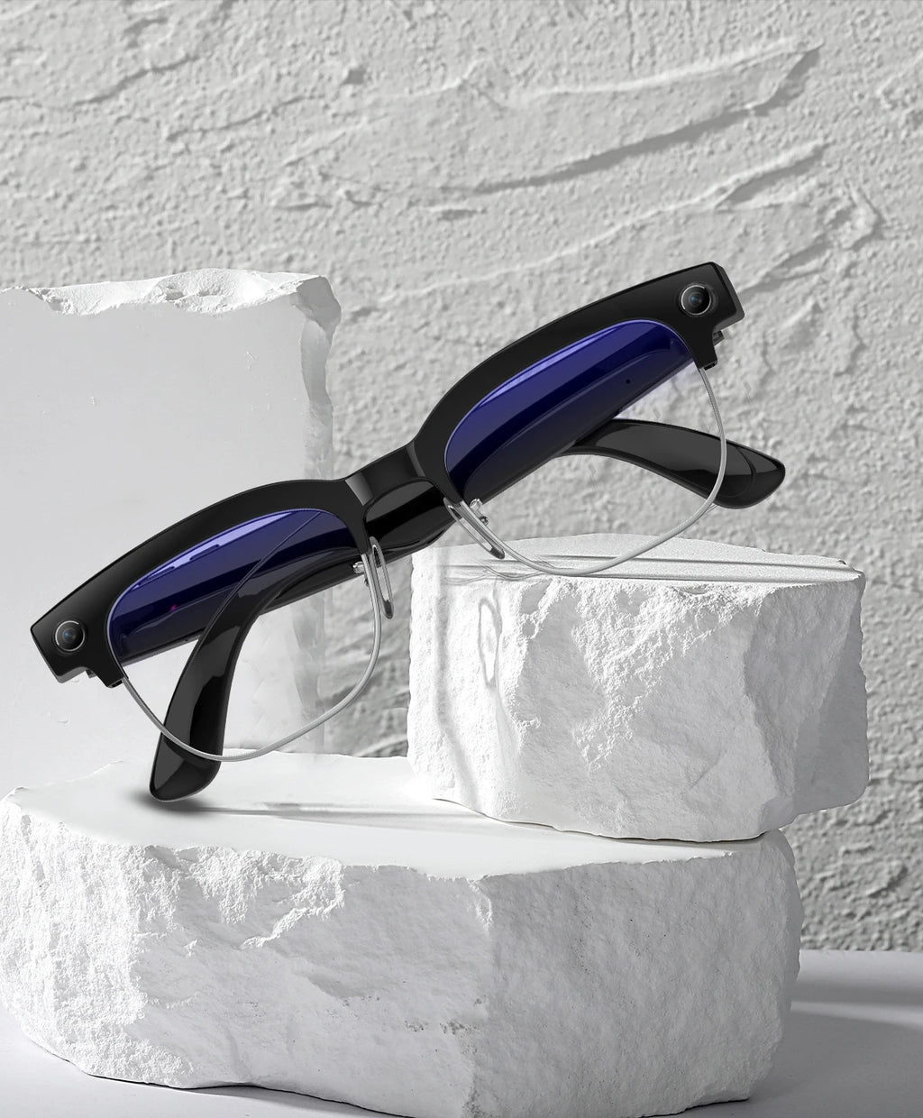 Vabena 2026 Smart Camera Glasses for Men - 800W, AI, Video & Translation
