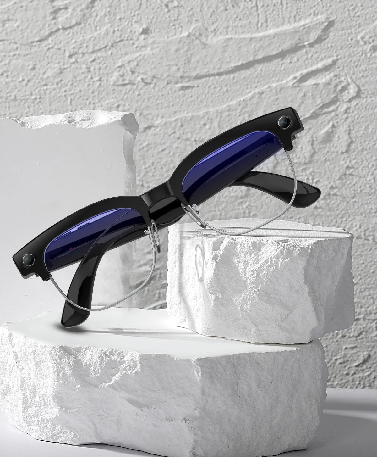 Vabena 2026 Smart Camera Glasses for Men - 800W, AI, Video & Translation