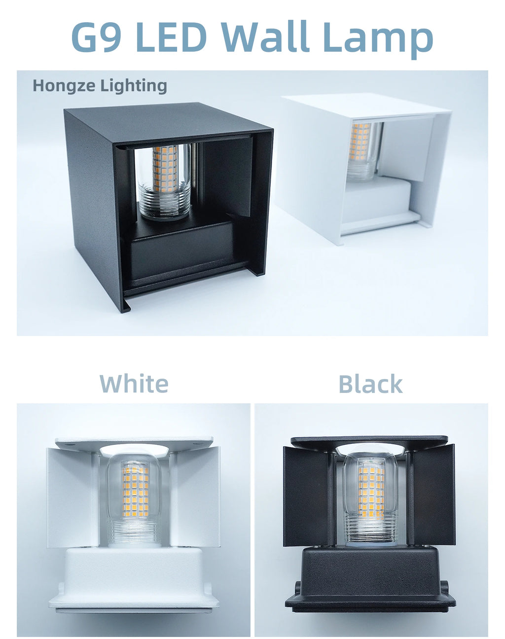 KICAAO Modern Architectural Waterproof LED Wall Lamp | Outdoor Lighting