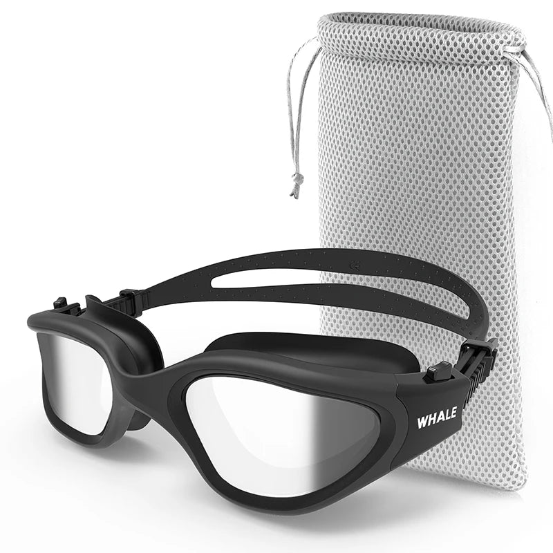 Polarized Swimming Goggles for Adults - Anti-Fog & UV Protection
