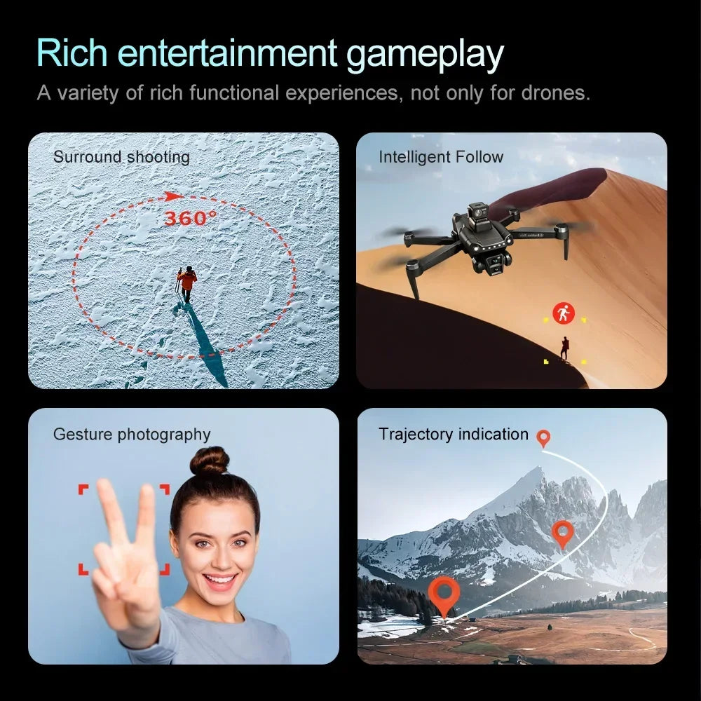 Lenovo V198 MAX GPS Drone 8K/4K Camera Obstacle Avoidance