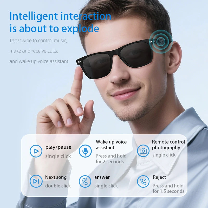 VIVO Fashion Smart Glasses | Waterproof Bluetooth Audio & Calls
